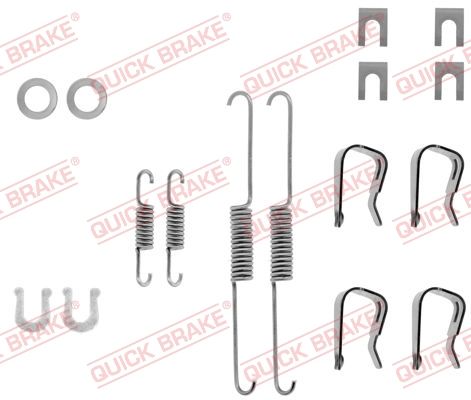 QUICK BRAKE Tarvikesarja, jarrukengät 105-0549